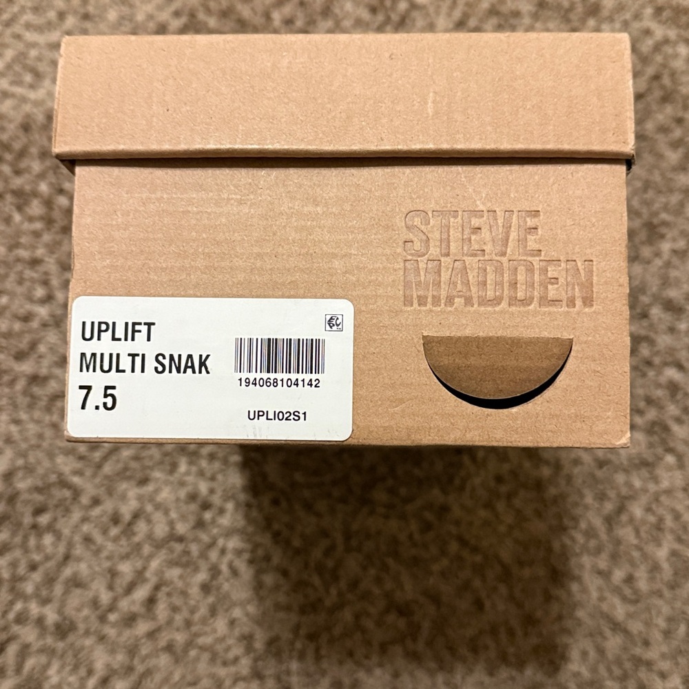 Steve Madden Multicolor Strappy Heels - Picture 4 of 4
